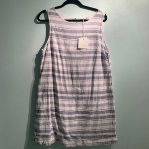 Beach lunch lounge linen dress never worn